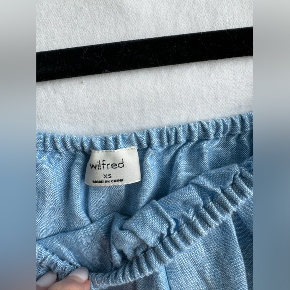 Aritzia linen crop XS - Picture 2 of 3